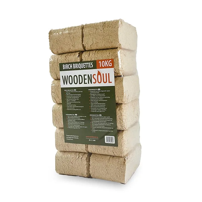 RUF-type Birch Briquettes. Woodensoul Firewood