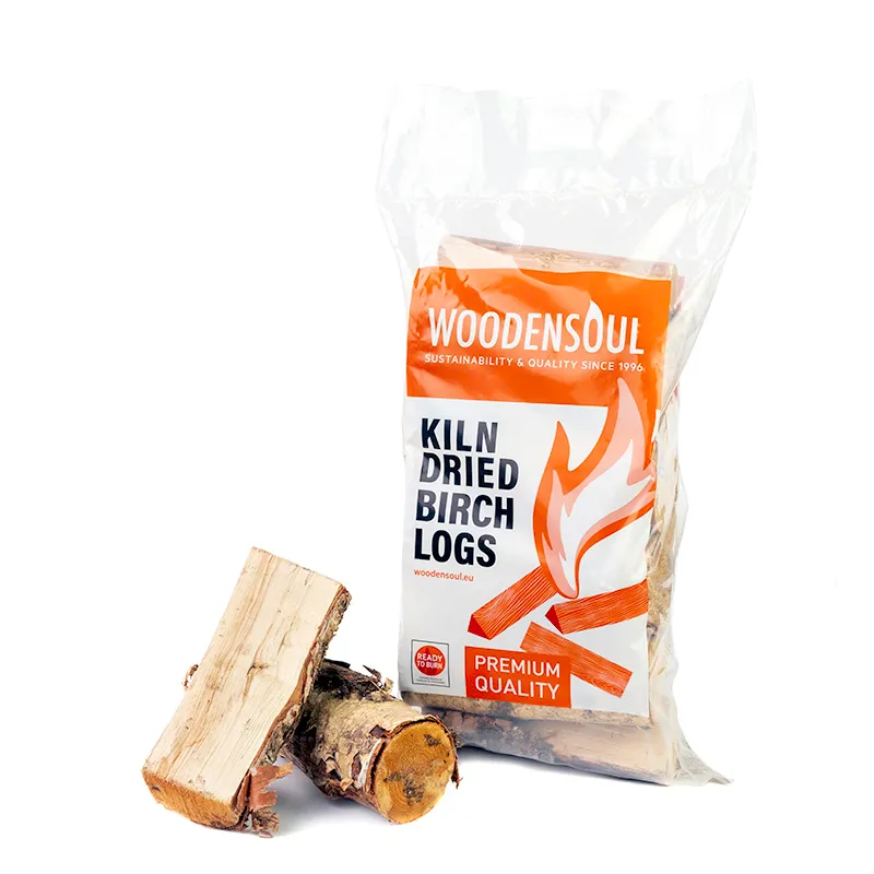 Kiln Dried Logs in Plastic bags. Firewood