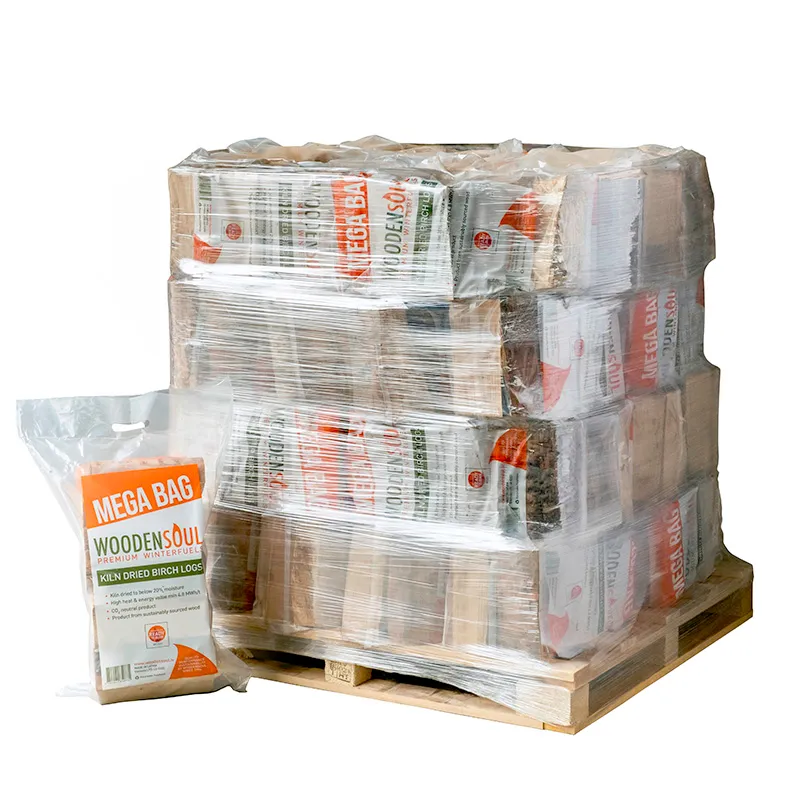 Kiln Dried Logs in net sacks. Woodensoul Firewood